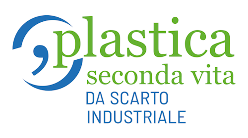 Logo plastica da scarto industriale